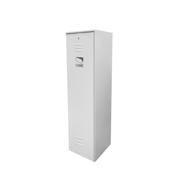 Barrera vehicular CAME / G3750 / Gabinete color blanco / sin accesorios