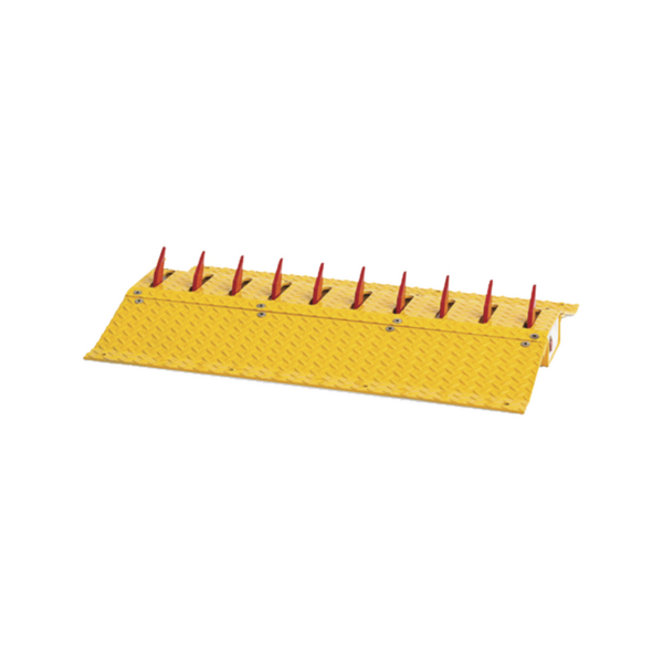 Picos poncha llantas autónomo / No requiere barrera vehicular / Para delimintar dirección de tráfico vehicular / Compatible con 1601-088 / Mide 90cm (3ft) / Fácil instalación de sobreponer