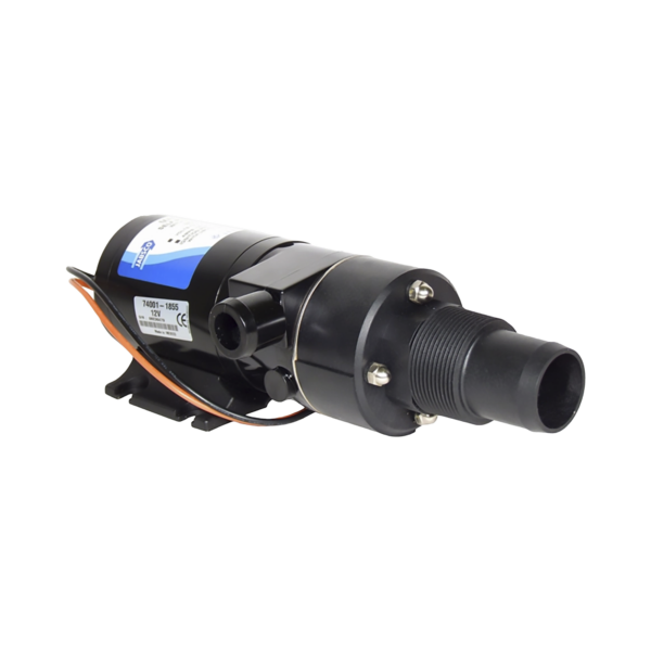 Bomba maceradora de 24 Vcd para manguera de entrada con orificio de 38 mm (1½”), manguera de descarga con orificio de 25 mm (1”)