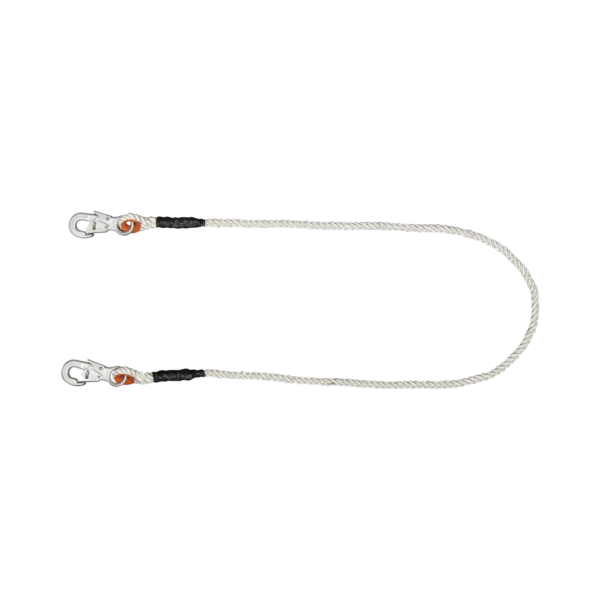 Cables de Protección con Cuerda de Polipropileno de 9/16'' Seguro Doble (Línea de Vida)