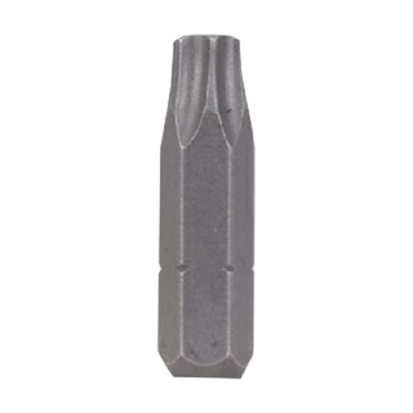 Punta torx tipo T6 hexagonal de 1/4” x 1” de largo