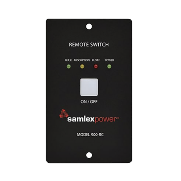 Control remoto para cargadores SAMLEX serie SEC-UL.