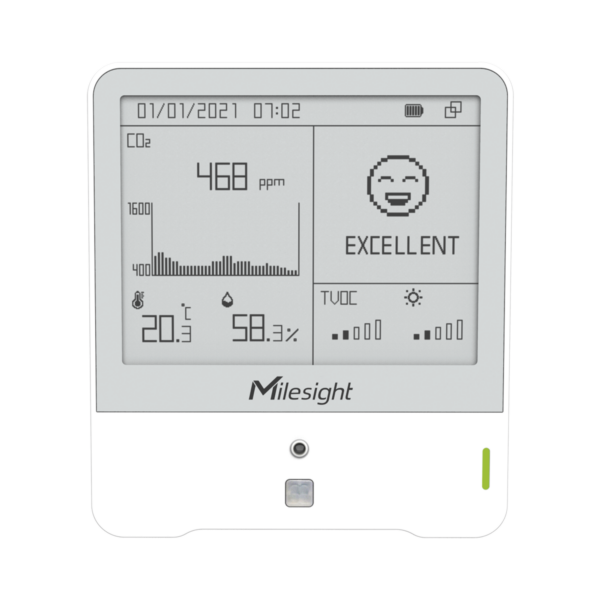 Monitor Ambiental con Display para Temperatura, Humedad y CO�?? con LoRaWAN