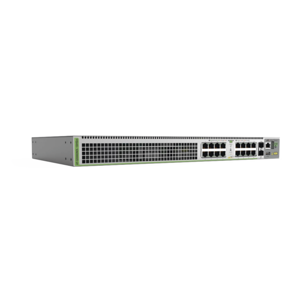 Switch L3 Stack, 16x 100M/1/2.5/5G-T PoE++, 2x SFP+ puertos