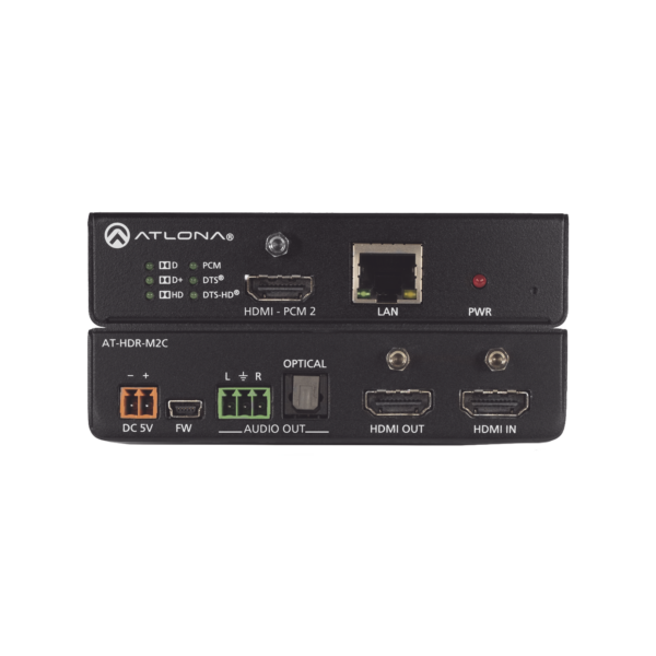 Convertidor de audio multicanal 4K HDR