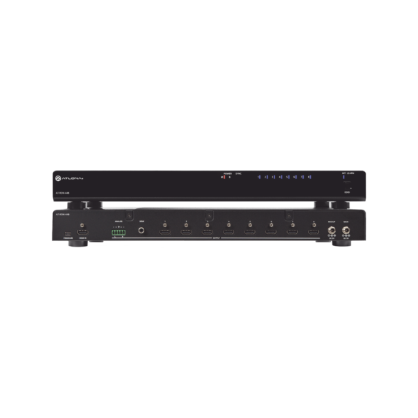 Amplificador de distribución HDMI de ocho salidas