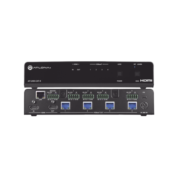 4K/UHD HDBASET HDMI 1 X 4 DISTRIBUTION AMPLIFIER