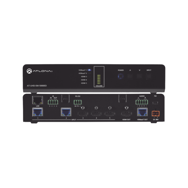 5 X 1 SWITCHER (2 HDBASET + 3 HDMI TO HDBASET/HDMI)