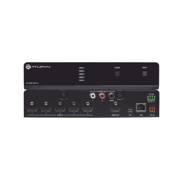 ATLONA 5 X 1 HDMI SWITCHER