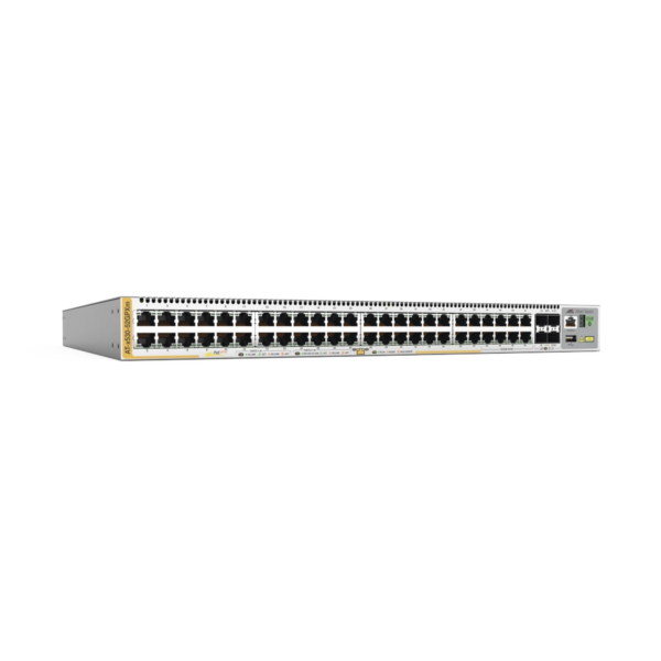 Switch PoE+ Stackeable Capa 3, 40 x 10/100/1000 Mbps + 8 x 100M/1/2.5/5G Multigigabit, 4 x SFP+ 10 G, hasta 720 W, fuente redundante