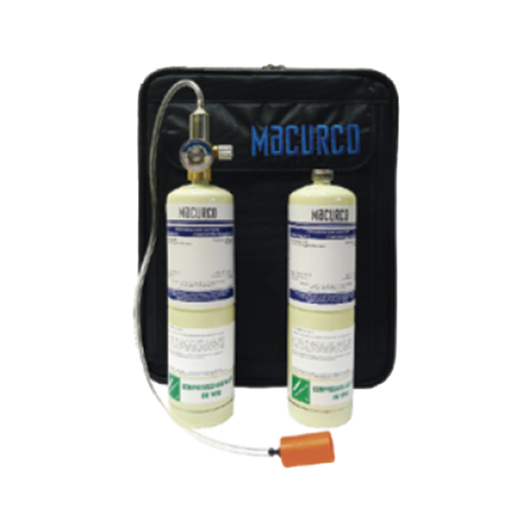 Kit de Calibración Para Detectores de Gas Macurco Modelos CD-6G, CD-6B, CD-6H, CD-6MC﻿