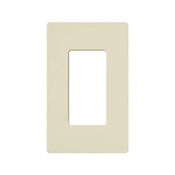 Placa de pared 1 espacio, para atenuador (dimmer), switch ó control remoto PICO inalámbrico.