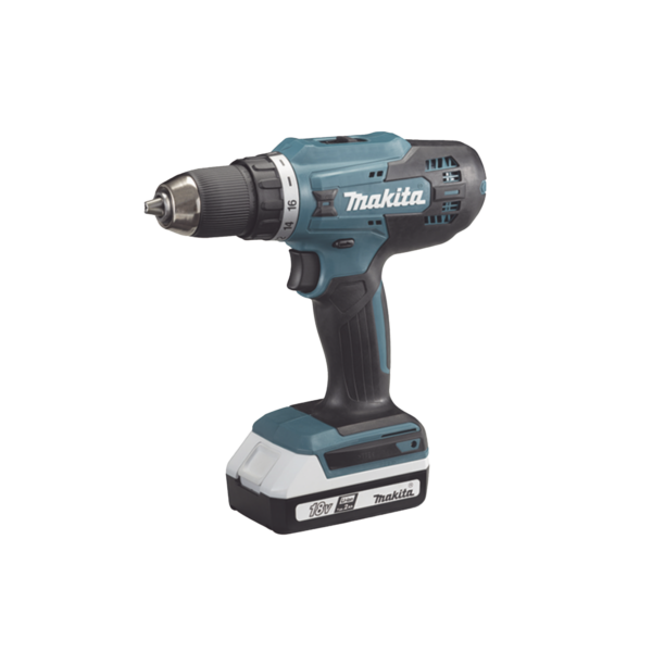 Taladro Inalámbrico SIN CARBONES, Broquero de 1/2", 1,700 RPM, 18V�??, Torque: 40 N.m C/2 Bat. (1.5Ah) y Cargador.