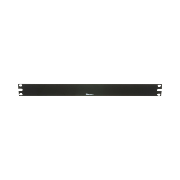 Tapa Ciega Para Rack Estándar de 19in, Plano, de Acero, 1UR, Color Negro