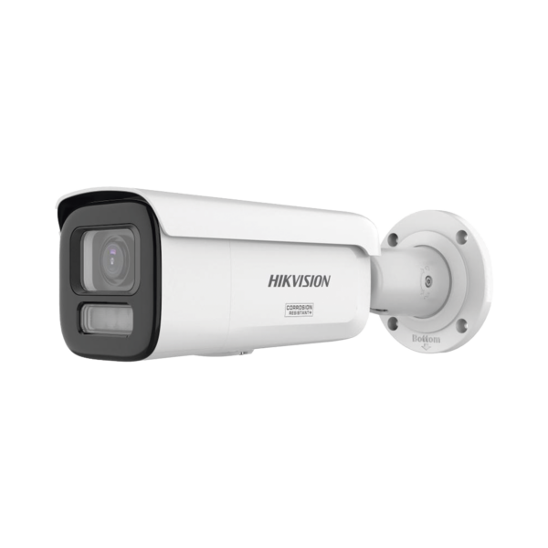 [Dual Light + ColorVu] Bala IP 4 Megapixel / Lente 2.8 - 12 mm /60 mts IR + 60 mts Luz Blanca / WDR 130 dB / Exterior IP67 / Captura Facial / Videoanaliticos (Filtro de Falsas Alarmas) / MicroSD / ACUSEARCH