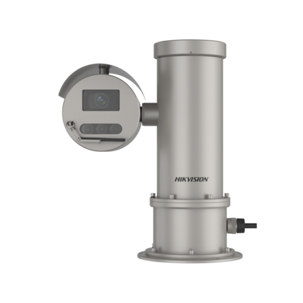 PTZ IP 4 Megapixel / Anti-Explosión / 32X Zoom / IP68 / Anticorrosion / SUS316L / 100 mts IR / Wiper / WDR 120 dB / DARKFIGHTER / Alarmas I/O / Micro SD