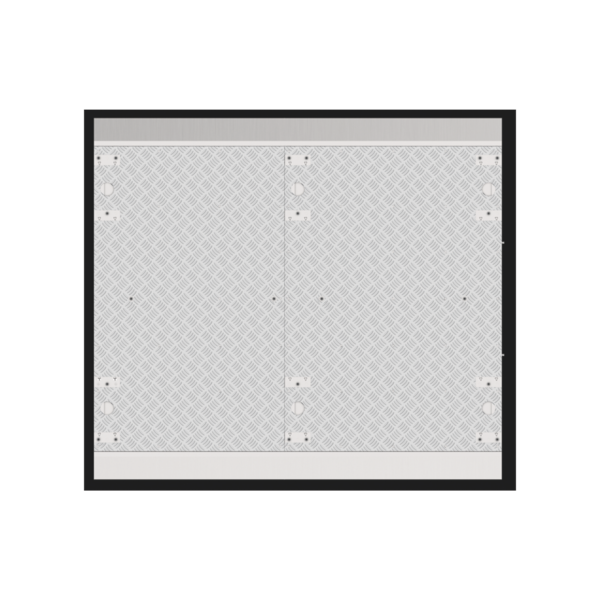 Base PRINCIPAL para Torniquetes de la Serie DS-K3B631 / 1 Carril de 65 cms