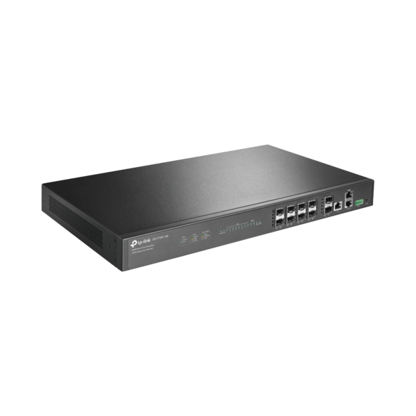 Deltra Stream - OLT de 8 Puertos GPON  / Conexión Hasta 1,024 ONUs / 1 Puerto Gigabit RJ45 Uplink / 2 Puertos SFP+ 10GbE Uplink / Fuentes Redundantes AC-AC (incluidas) /  Administración desde la Nube Sin Costo (DPMS)