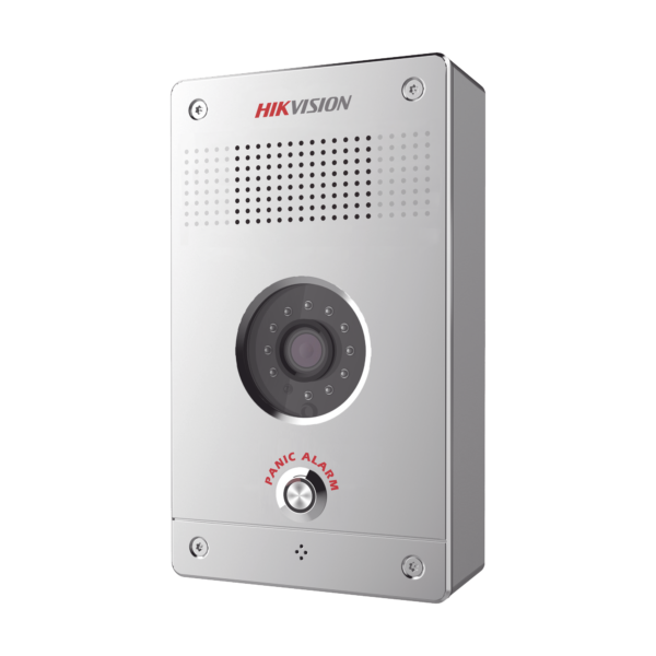Estación de Alarma de Pánico / Cámara de 2 Megapixel / Audio de Dos Vías / 10 mts IR / Entrada y Salida de Alarmas / Micro SD 128 GB / Uso Interior