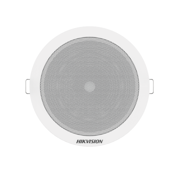 Altavoz Montaje en Plafón / 6 Watts / 100 V / Rejilla de Metal / Color Blanco / Uso Interior