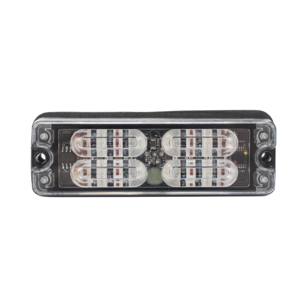 Luz Perimetral, 12 LED Ultra Brillantes, Color Rojo / Azul