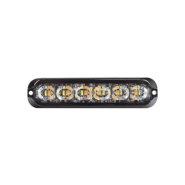 Luz perimetral , 12 LED Ultra Brillantes, Dual Color Ambar / Claro