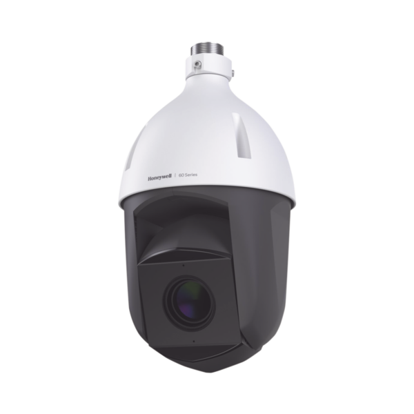 PTZ IP 5 MP / 30X Zoom / 150 m IR / H.265 / U-PoE / Soporta Autoseguimiento / IP66 / NEMA 4X / IK10 / Alarmas y Audio I/O / Detección Facial / Merodeo / Objeto Abandonado / Intrusión / ONVIF / NDAA / Serie 60 / Honeywell Security
