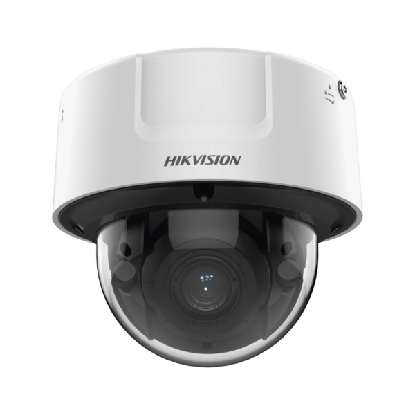 Domo IP 12 Megapixel / Lente Mot. 2.8 - 12 mm / IK10 / IP67 / Reconocimiento Facial / WDR 140 dB / DeepinView / Búsqueda por Atributos / ACUSENSE / Micro SD