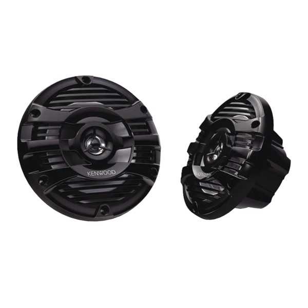 Par de altavoces fabricados en grado marinos en color negro de 6.5" potencia máxima de 150 W