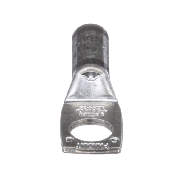 Terminal de Compresión de Cobre con Orificio 3/8 in, para Cable 4 AWG. 50 Piezas