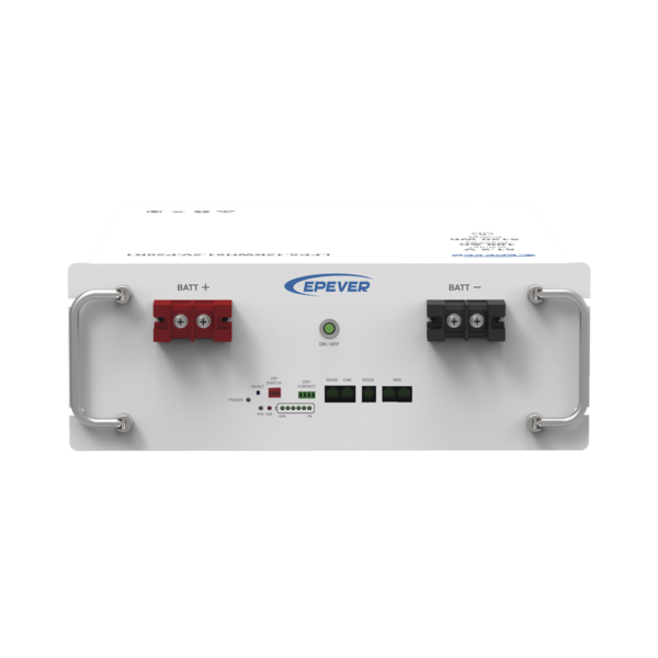 Batería de Litio LiFePO4 51.2Vcc, 5.12Kwh, Rack 4UR para Montaje en Rack,