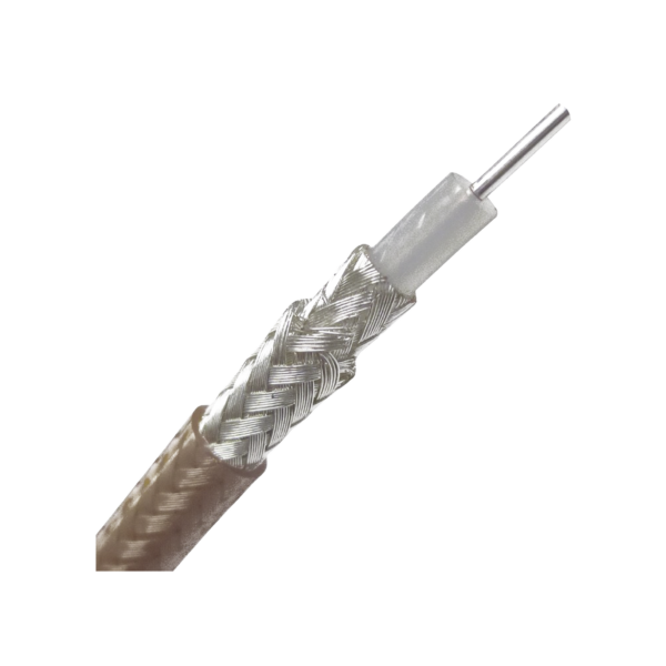 Metro de Cable Coaxial Tipo RG-142, Doble Malla, 50 Ohms