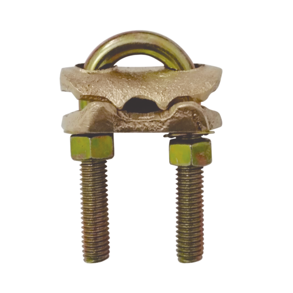Conector Tipo Perro para Varilla 5/8" a Cable Calibre 4  a 2/0 AWG