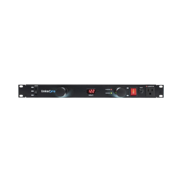 PDU para Distribución de Energía, Montaje en Rack, 11 salidas, Instalación Horizontal, de 19in, 1U, 15 Amp, 120 Vca, Con Indicador Led Y Display