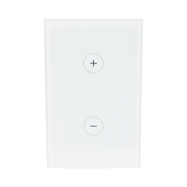 (ZWAVE) Dimmer panel táctil touch inalámbrico Zwave Plus. Compatible con Hubitat HC8, Álula  M2M, otros