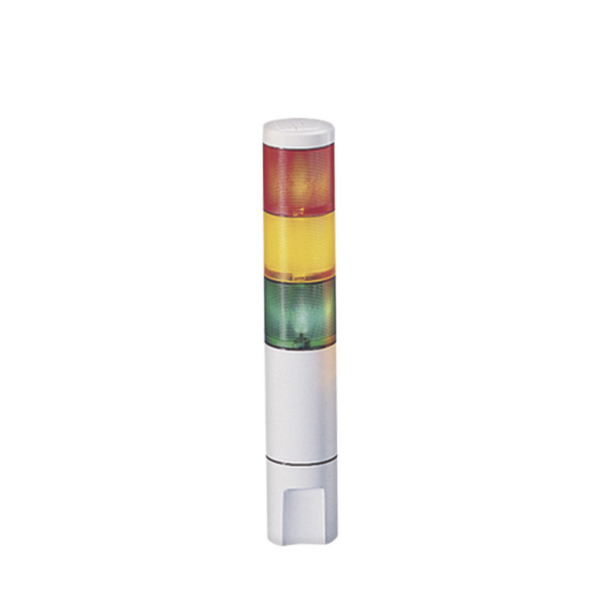 Indicador de estado LED MicroStat, 3 niveles, UL y cUL, 24Vcd, rojo, ámbar, verde