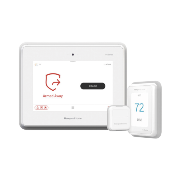 Kit de Termostato Inteligente y Panel de Alarma con Pantalla Touch