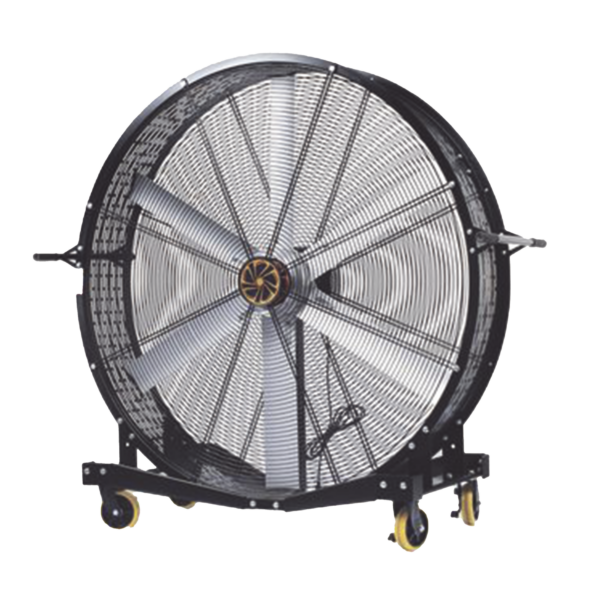 Ventilador Industrial Móvil Ultra Silencioso de 1.5 m y 127 Vca, Ideal para Almacenes, Hangares, Líneas de Producción, Gimnasios