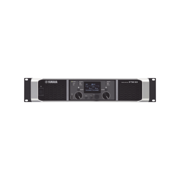 Amplificador de audio Clase D | 800 W x 2 a 8Ω | 1050 W x 2 a 4Ω. | Baja Impedancia | Procesamiento Inteligente