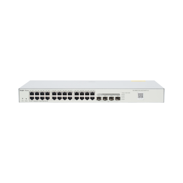 Switch Administrable L2, 24 Puertos Eth 1G, 4 puertos SFP 1G, Administración Remota en la Nube.
