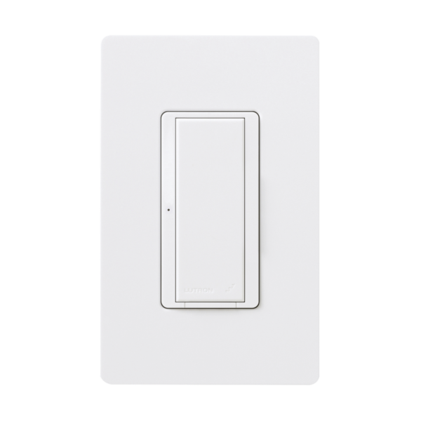 (RadioRA2) Interruptor Inteligente On/Off, requiere cable neutro. 8A, /120V, compatible con RA2Select y RR3.