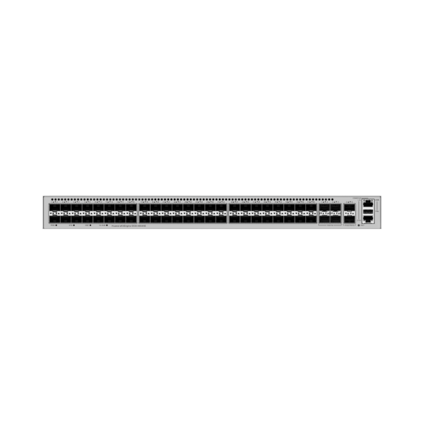 Switch Empresarial Core Gigabit Administrable  Capa 3 / 48 puertos 1GE SFP / 4 Puertos 10GE SFP+ Uplink / 2 Puertos 10GE SFP+ (Stack) / ERPS / Ruteo Dinamico (RIP, OSPF, IS-IS y BGP)  / iStack / Administración Nube Gratis