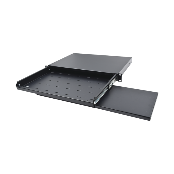 Charola Abatible para Teclado y Ratón con Rack de 19", 1UR
