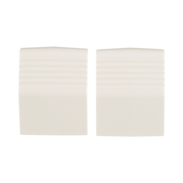 Unión recta de base, para uso con canaleta T70, Material PVC Rígido, Color Blanco Mate