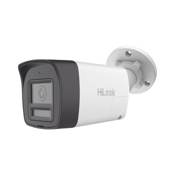 [Audio Bidireccional + Dual Light + ColorVu] Bala TURBOHD 2 Megapixel (1080p) / Lente 2.8 mm / 30 mts IR EXIR + 20 mts Luz Blanca / Micrófono y Bocina Integrado / Exterior IP67 / Metal / dWDR