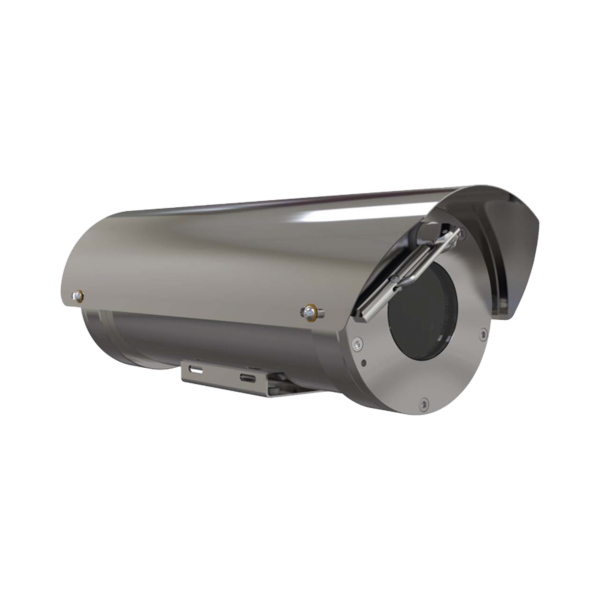 Camara IP Zoom con gabinete antiexplosion 2MP, 32X, IP68, WiseStream II / con Wiper