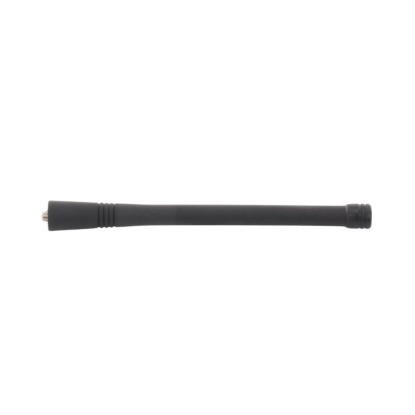 Antena helicoidal  6¨ VHF para radio portátil (136-174 MHz) Conector de Rosca o Plano para radios Kenwood TK240/270/280/290/2100/2200/2300 y Motorola GP300/350/68, P110,SP10, SP50, PRO5150, HT750, EP450