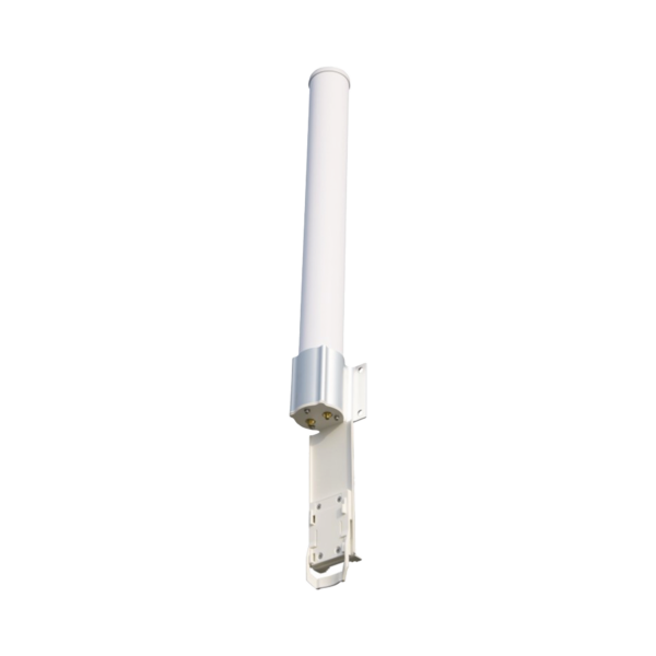 Antena Omnidireccional, mayor distancia de transmisión y recepción de señal en 360º,  Doble banda de 2.4 / 5 GHz, Ganancia de 9 dBi, Conectores RPSMA, Adecuada para entornos exigentes