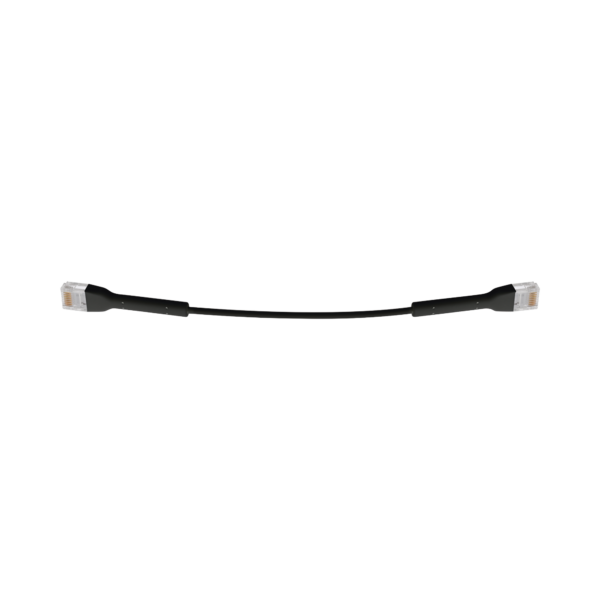 UniFi Ethernet Patch Cable Cat6 de 22 cm, color negro