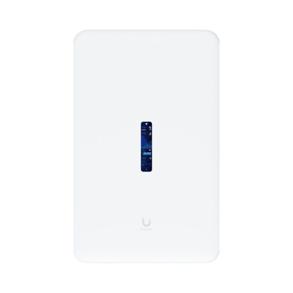 UniFi Dream Wall Machine, TODO en uno: Cloud Gateway: Administre todas las aplicaciones UniFi / Switch 17 puertos GbE POE/ WiFi 6 Mu-MIMO 4x4 / almacenamiento interno 128 GB SSD (expandible con bahia)